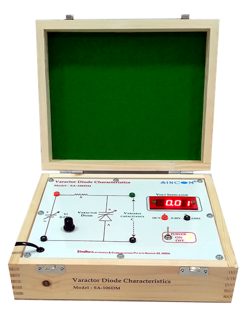 Varactor Diode Characteristics with Digital Meters
