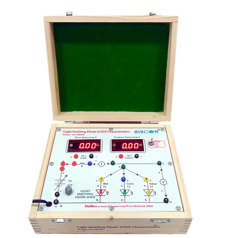 Light Emitting Diode (LED) Characteristics with Digital Meters