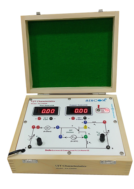 UJT Characteristics with Digital Meters