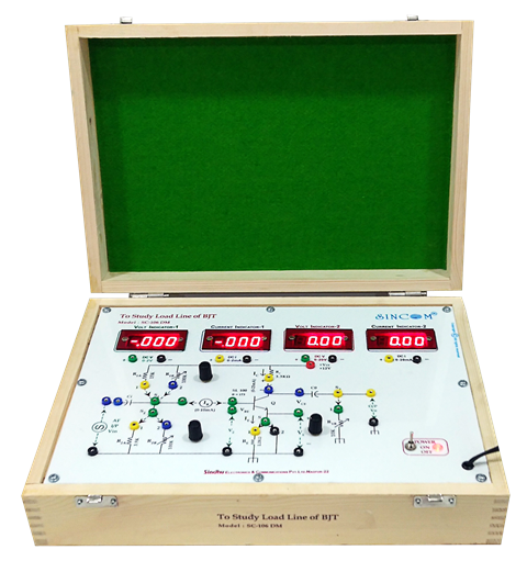 To Study DC Load Line of BJT with Digital Meters
