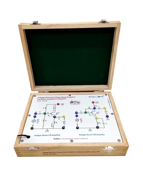 Voltage Series & Voltage Shunt Negative Feedback Amplifier using JFET