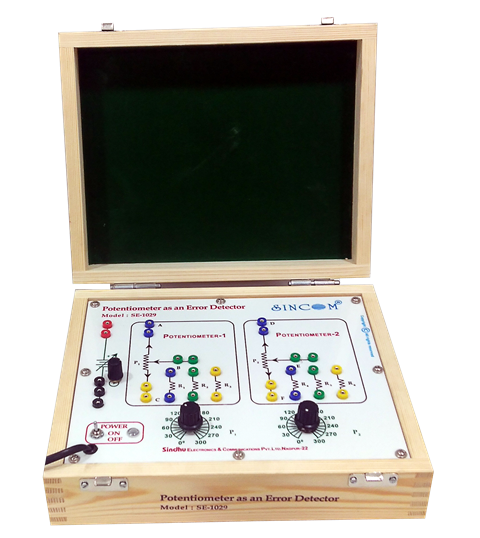 Potentiometer as an Error Detector