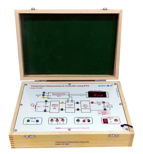 Temperature Measurement using RTD & Thermocouple